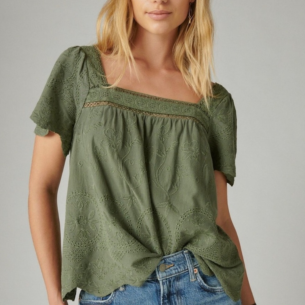 Lucky Brand Boho Top